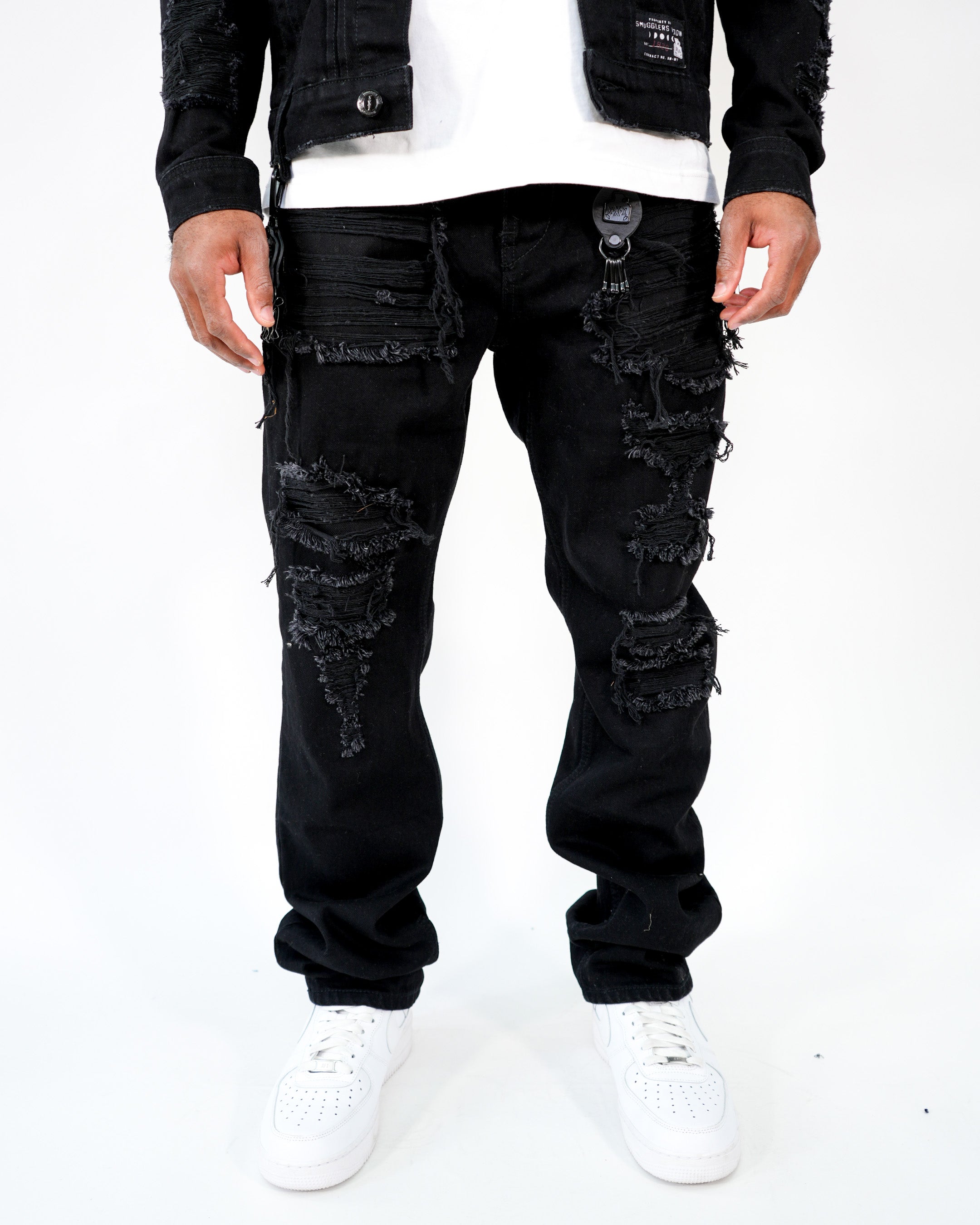 Midnight Operator Black Denim Jean