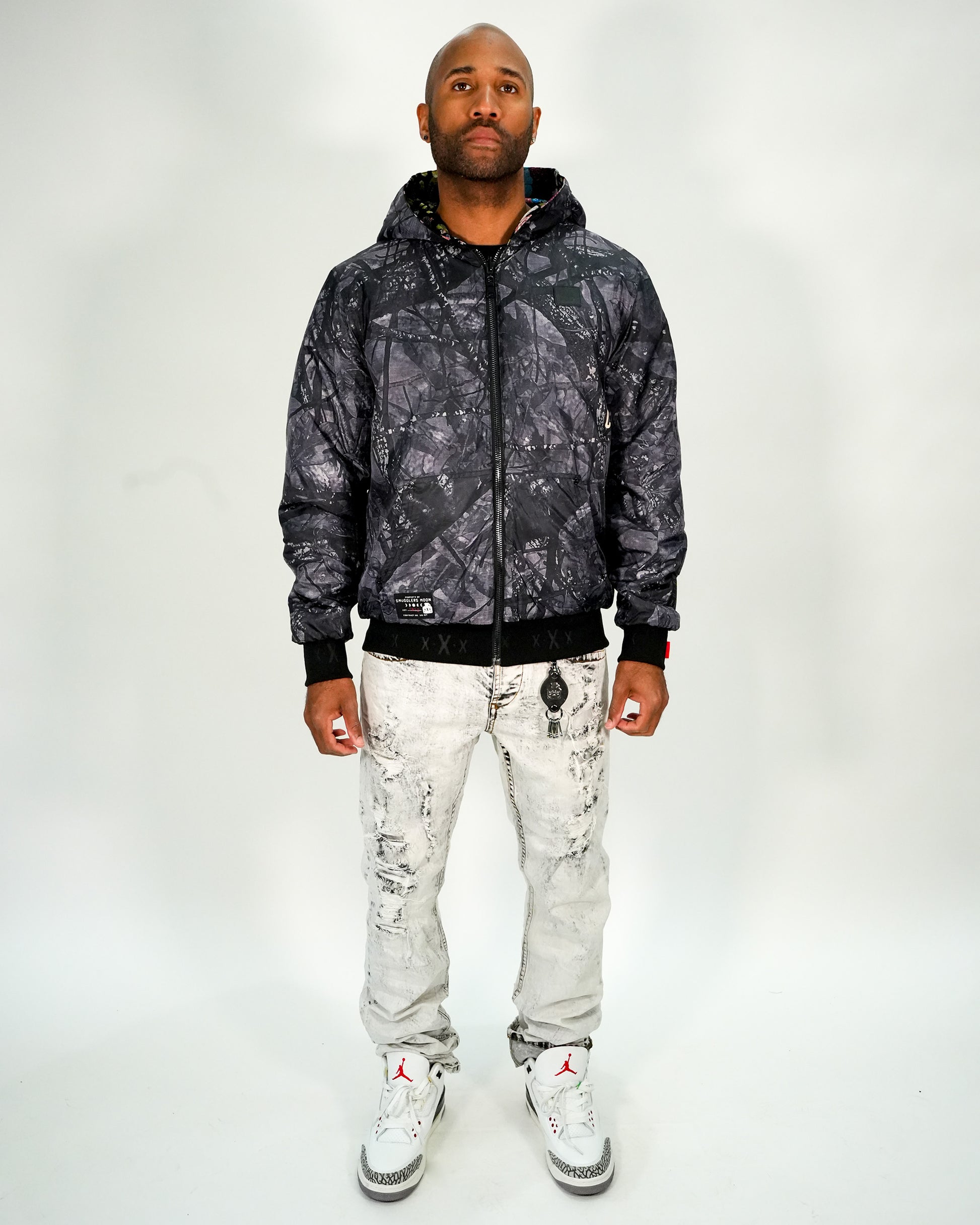 Cartel Coal Acid Grey Denim Jeans