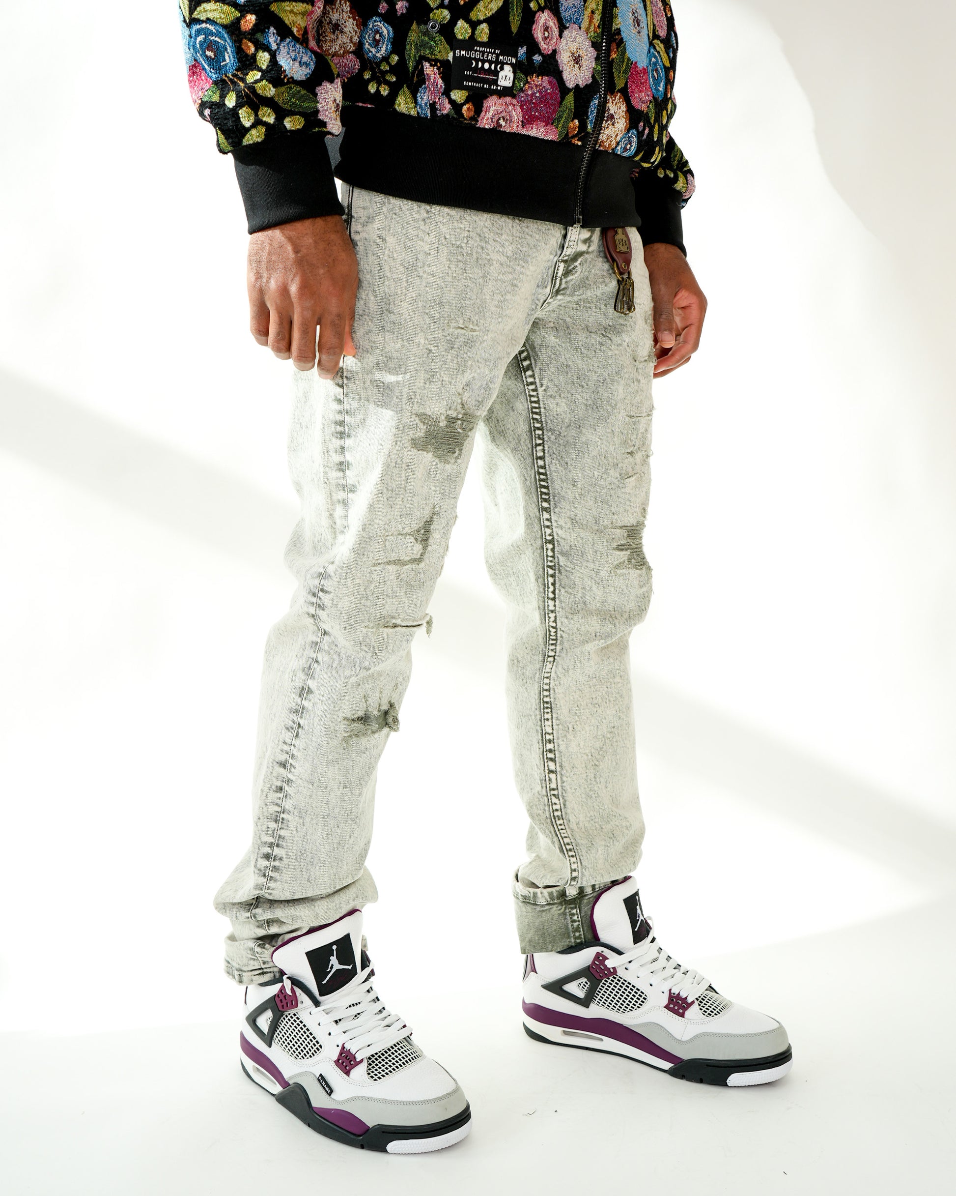 Rebel Ash Olive Denim Jean