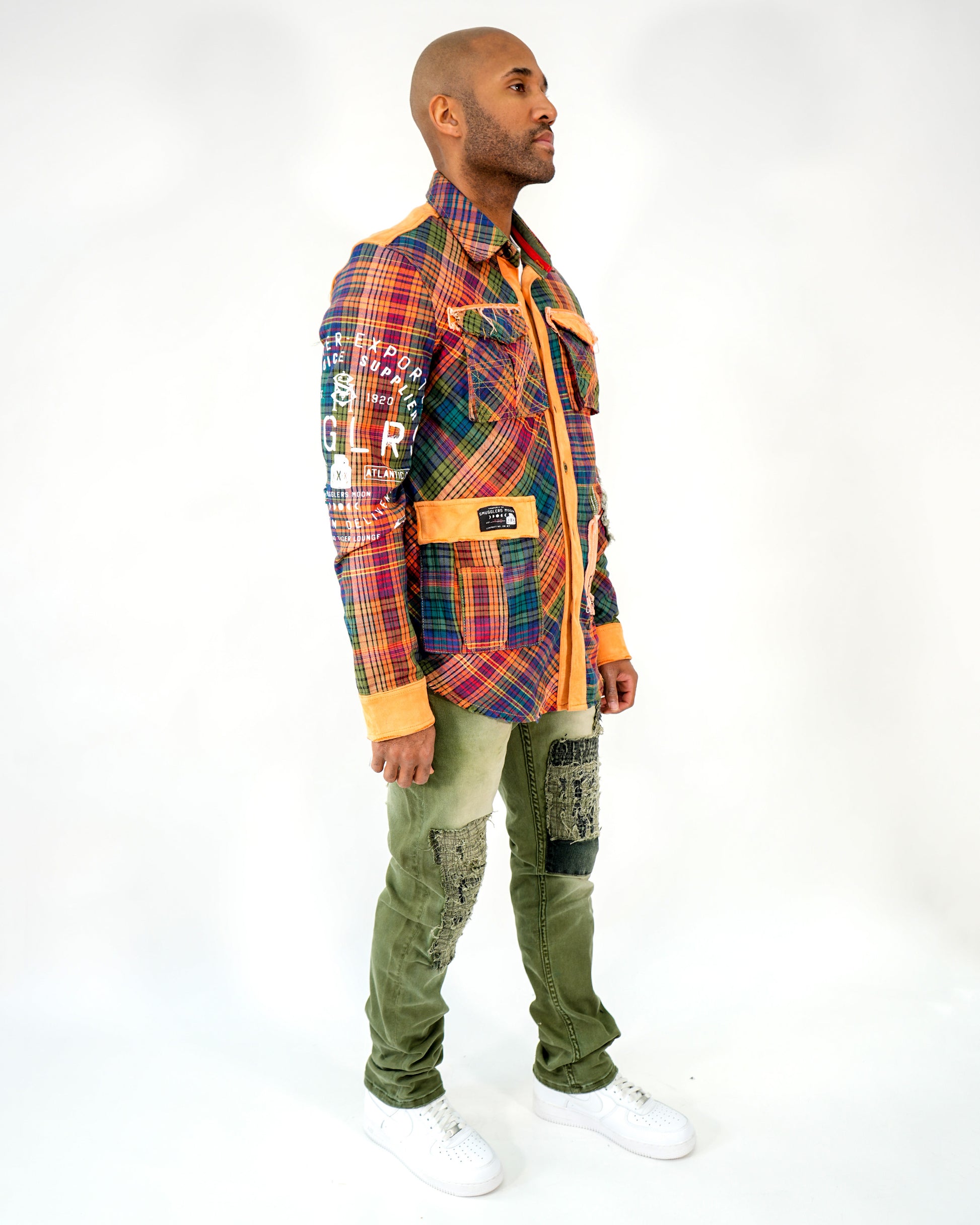 Cache Carrier Olive Denim Jeans