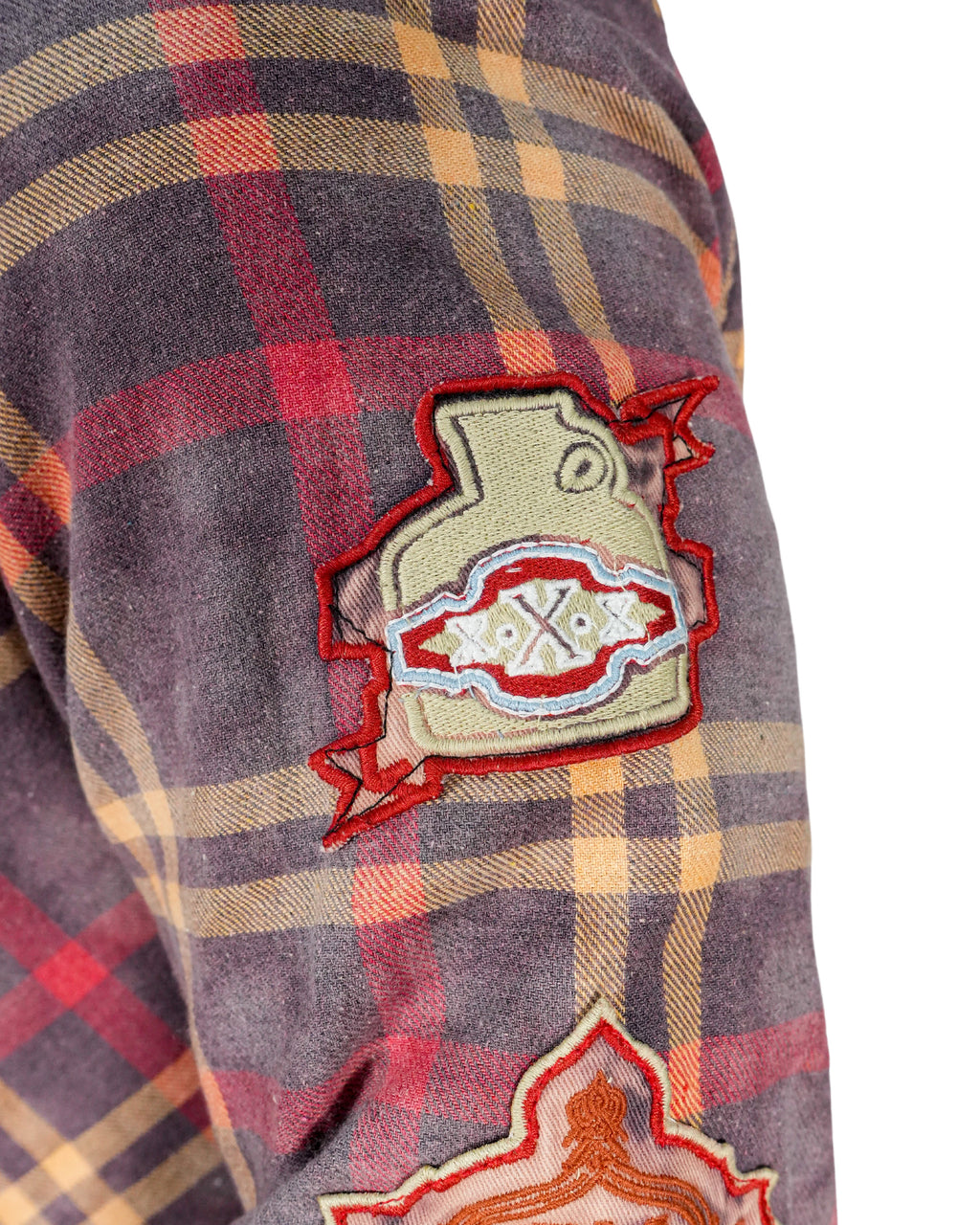 Frontier Flame Knit Flannel