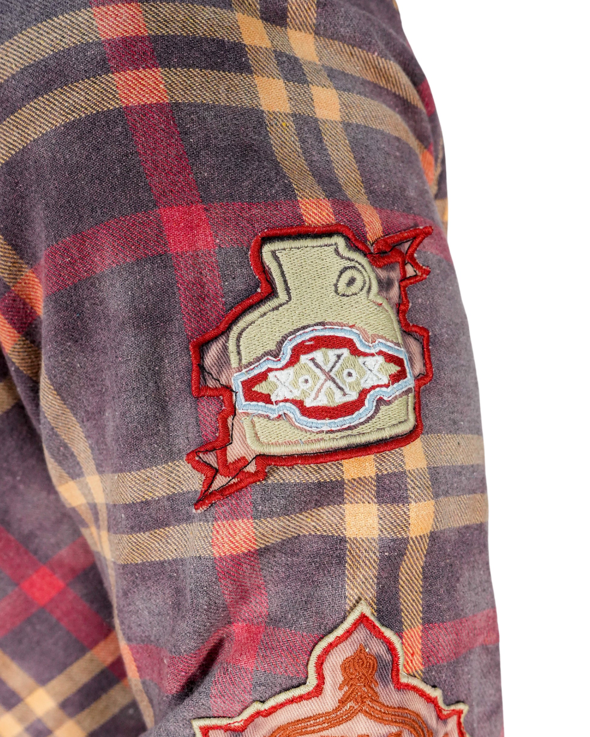Frontier Flame Knit Flannel