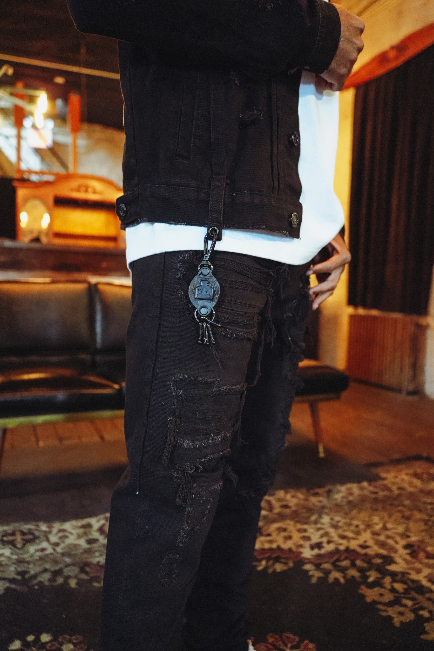 Midnight Operator Black Denim Jean
