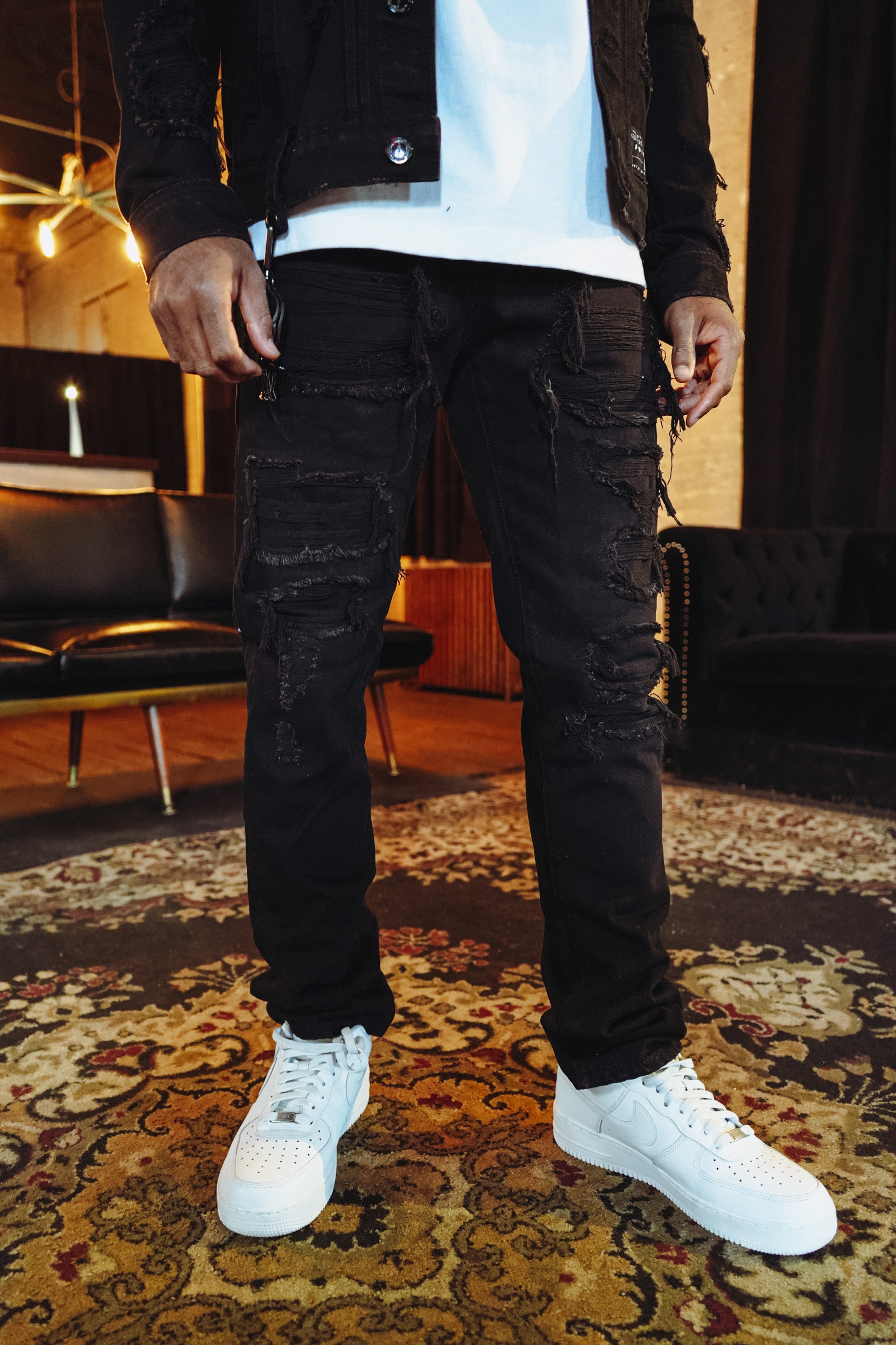 Midnight Operator Black Denim Jean