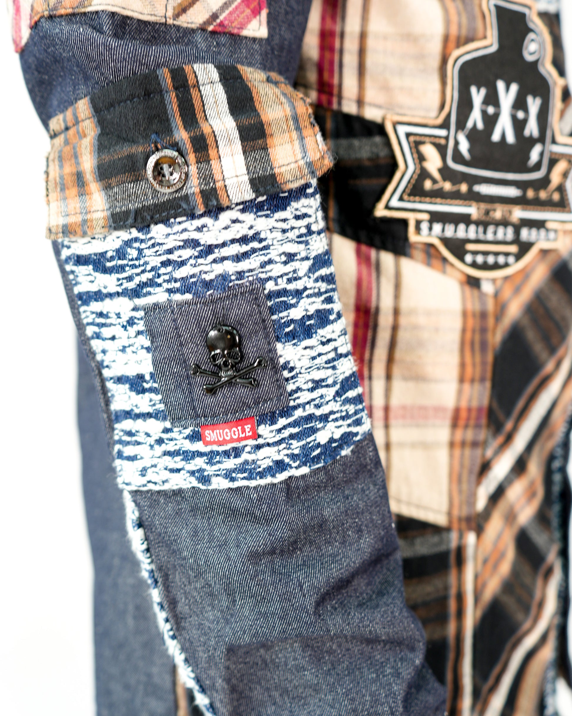 Thief’s Thread Denim Woven Knit Flannel