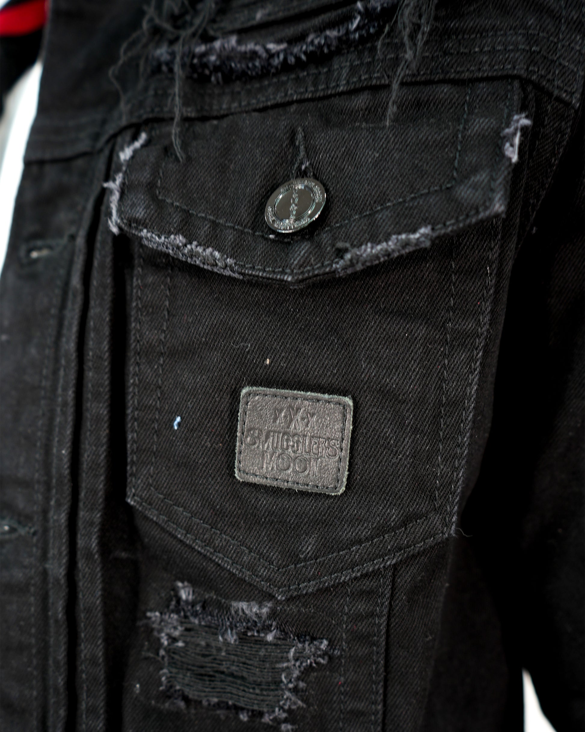 Midnight Operator Black Denim Jacket