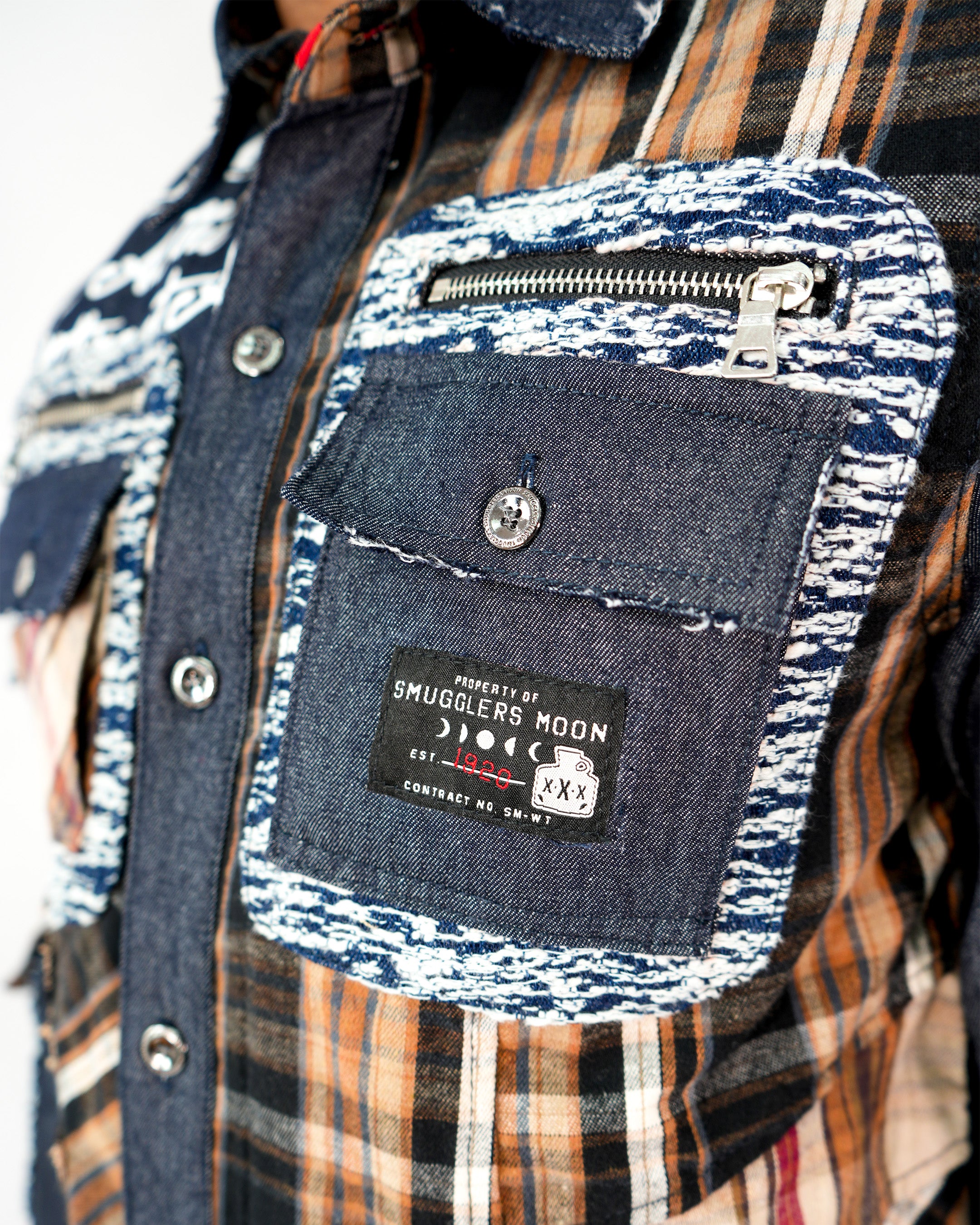 Thief’s Thread Denim Woven Knit Flannel