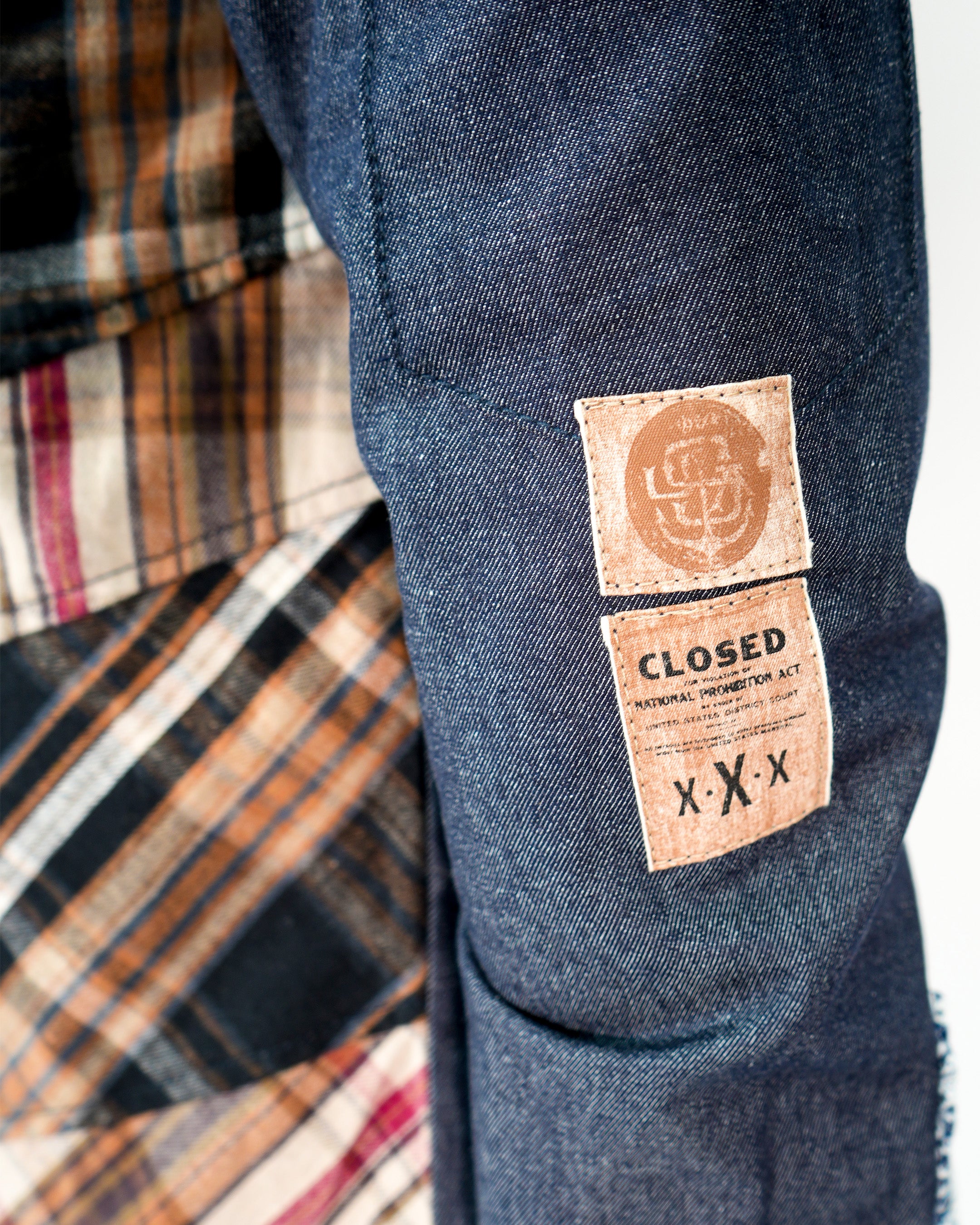 Thief’s Thread Denim Woven Knit Flannel