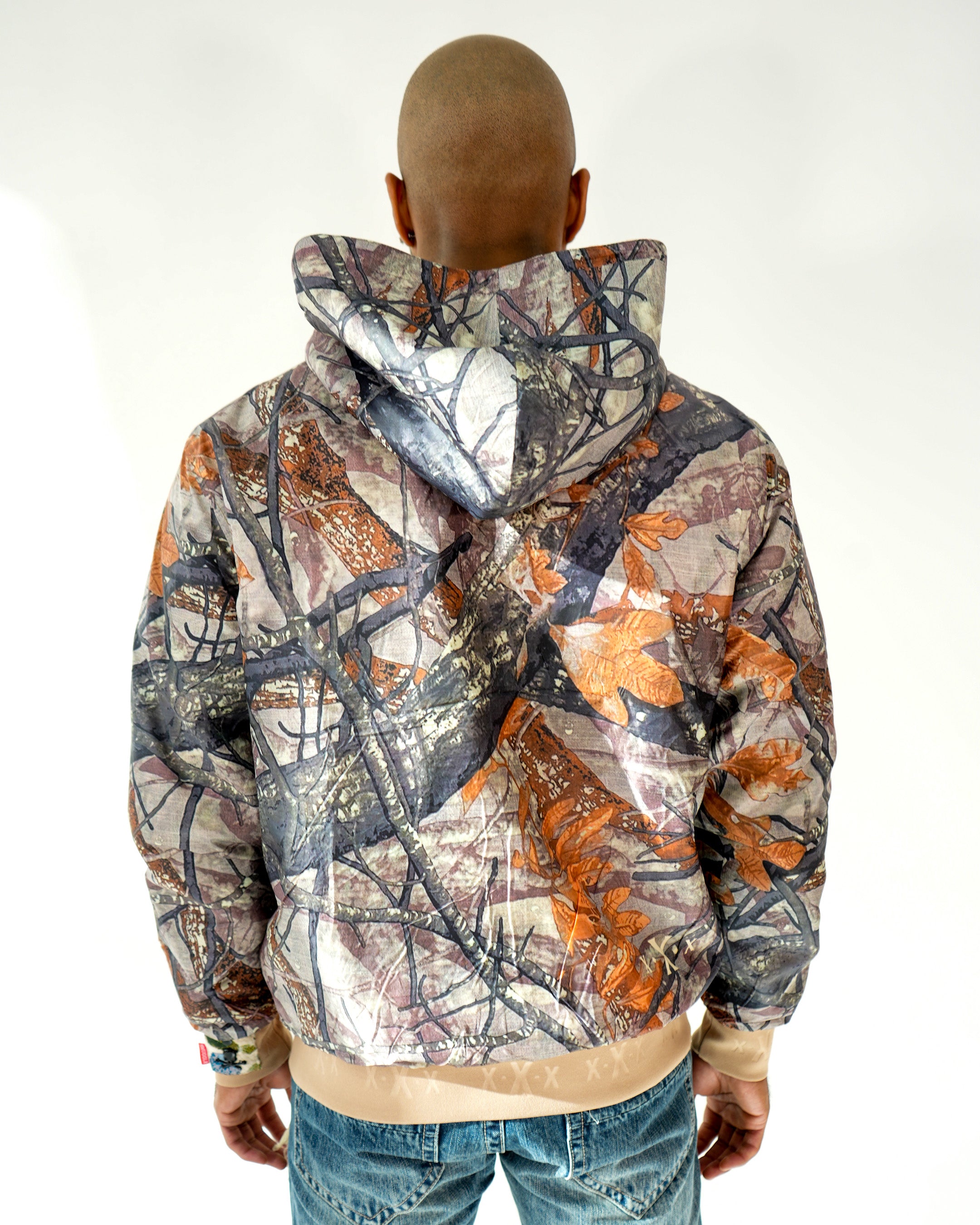 Smuggler’s Stealth Daylight Brocade Reversible Hoodie Jacket