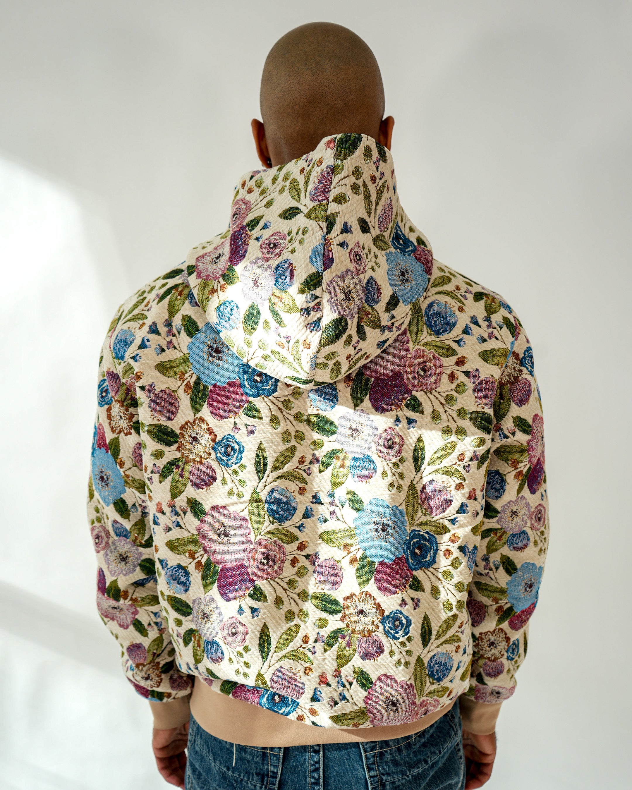 Smuggler’s Stealth Daylight Brocade Reversible Hoodie Jacket